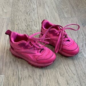 Kids Reebok X Cardi B Classic Trainers GZ4260 Pink Size 13